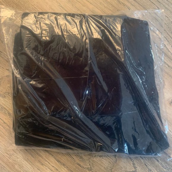 NWT LANDS' END GIRL'S PERFECT FIT IRON KNEE CHINO PANTS BLACK 4 - Picture 5 of 5